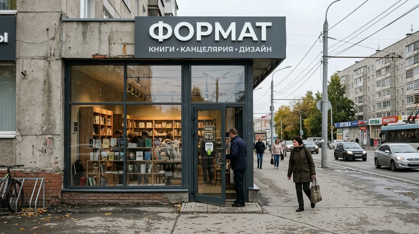 Дизайн входной зоны магазина